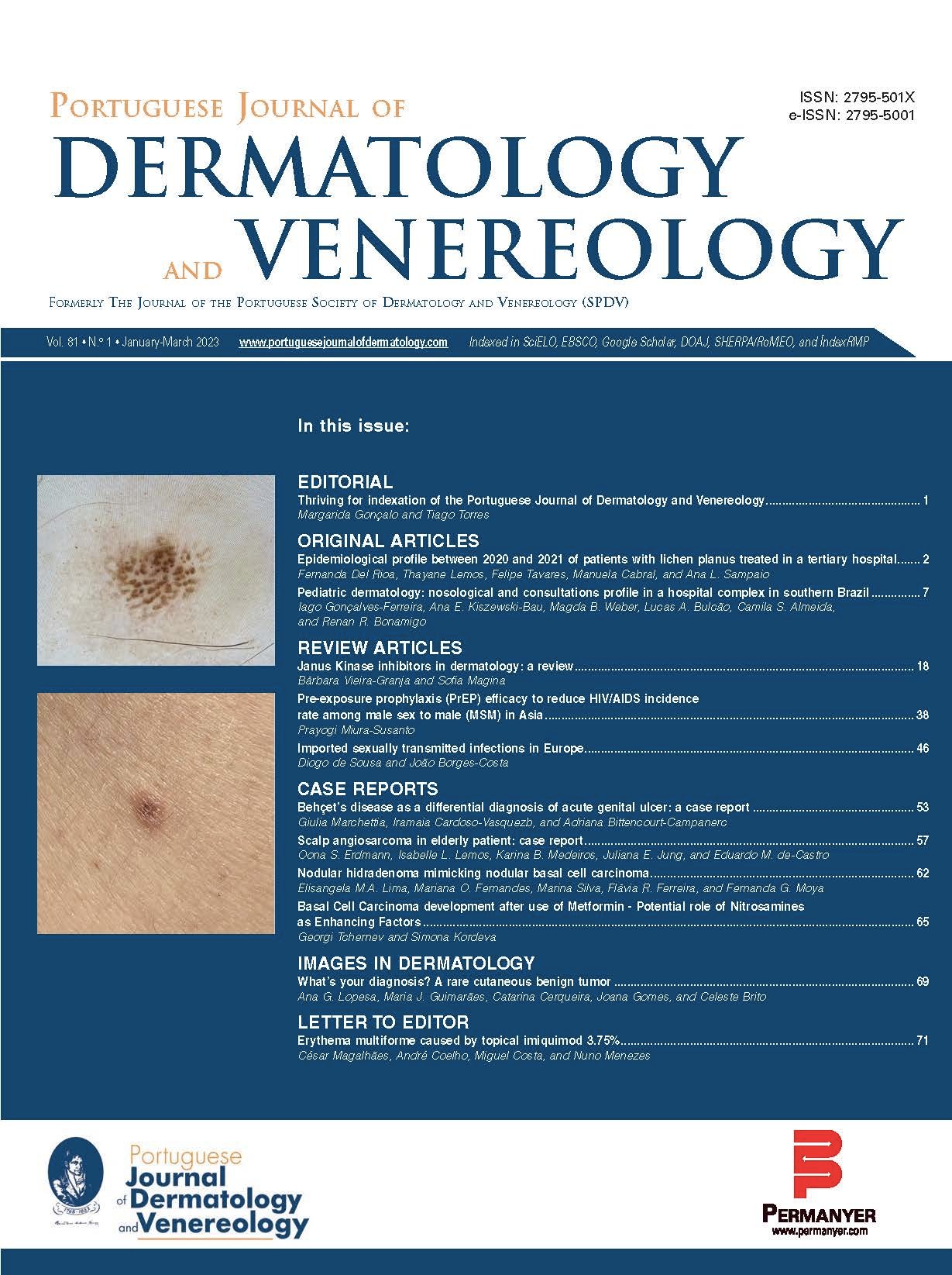 Portuguese Journal Of Dermatology And Venereology